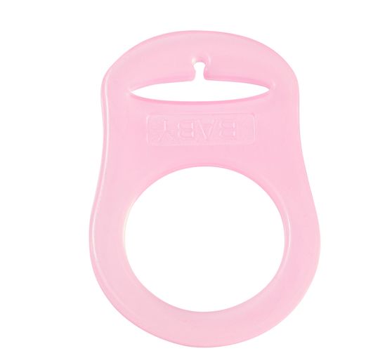 Silicone ring for pacifier chains