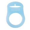 Silicone ring for pacifier chains Light blue