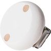 Dummy kettingen houten clip Wit