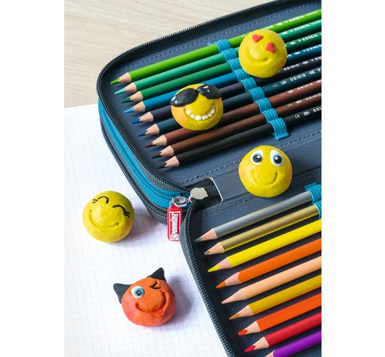 Kneden en wissen van handwerk "Be Happy"