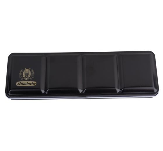 AKADEMIE watercolour box with 24 half cups