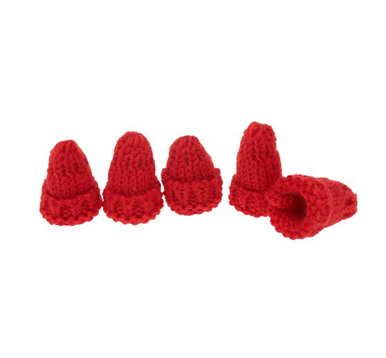 VBS Minikapjes "Rood", H 6 cm