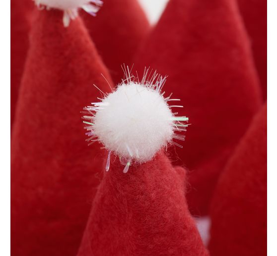 VBS Kerstmutsen voor 5 cm hoofddiameter, 24 stuks