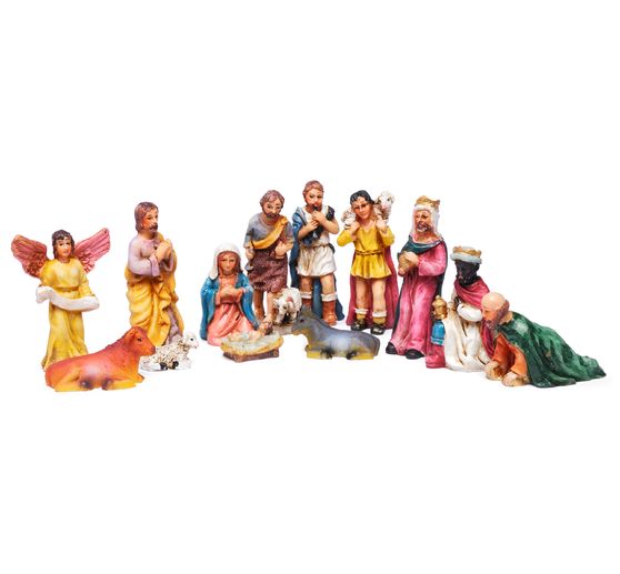 VBS Mini-Kerststal figuurtje, 13-delig