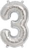 Foil balloon "Number"