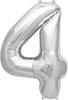 Foil balloon "Number"