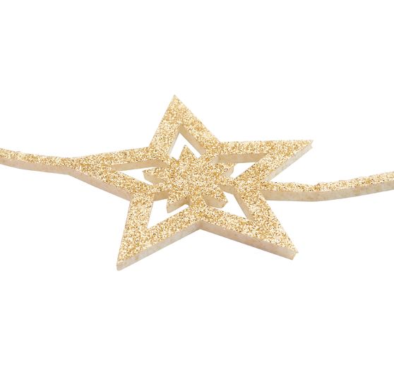 Glitterkrans "Stars"