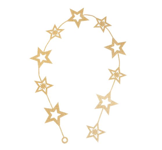 Glitterkrans "Stars"