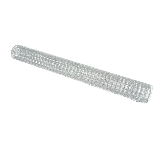 Draadgaas, gegalvaniseerd, 13x13mm, 100x40cm, zilvergrijs
