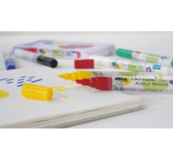 KREUL Triton Acrylic Marker "edge", 6er-Set