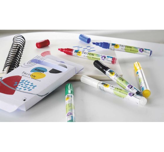 KREUL Triton Acrylic Marker "edge", 6er-Set