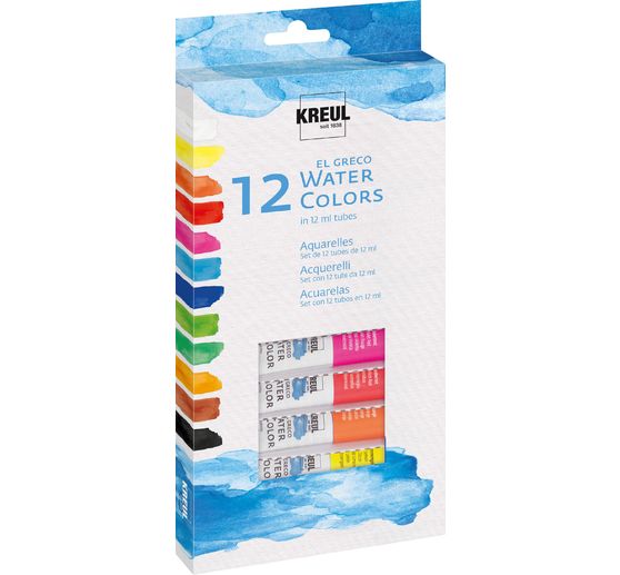 KREUL el Greco watercolour set