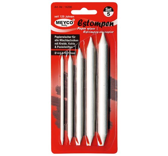 Estompen, set of 5