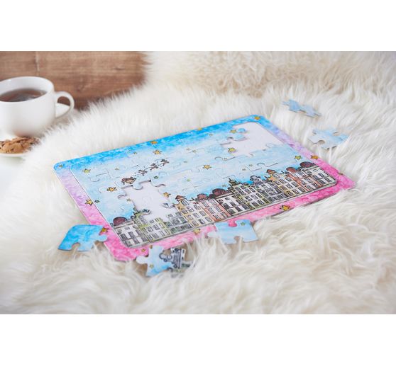 AKADEMIE watercolour box with 24 half cups