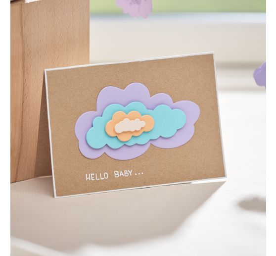 Punch template "Clouds"