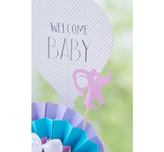 Stanzschablone "Baby-Elefant"