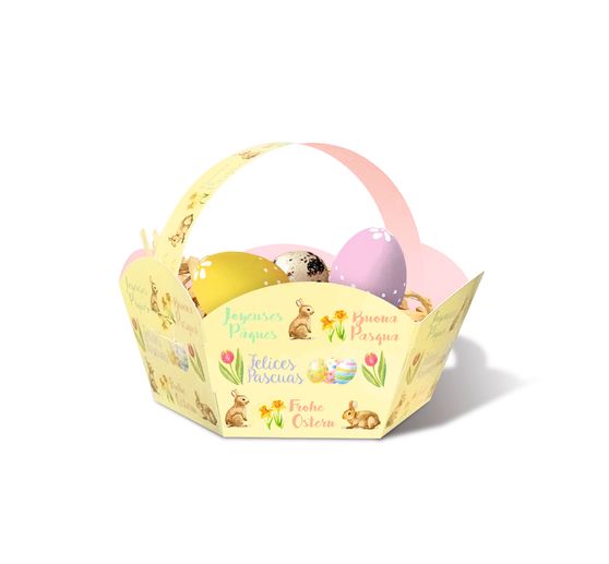 Panier de Pâques, 6 pc.