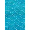 Design cardboard "Hotfoil", fish Aqua Blue