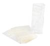 Cellofaanzakken met witte kantbedrukking, 10 stuks
