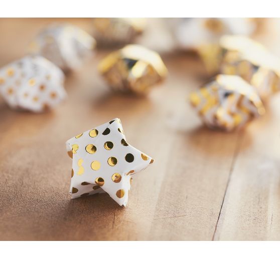 Folding paper "Golden X-Mas"