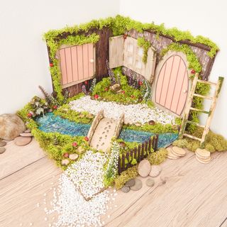 Paysage miniature Scène de jardin